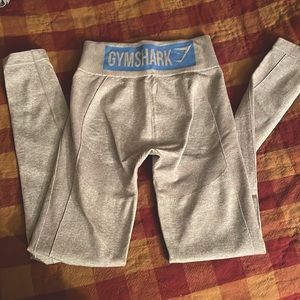 Light grey flex gym shark leggings